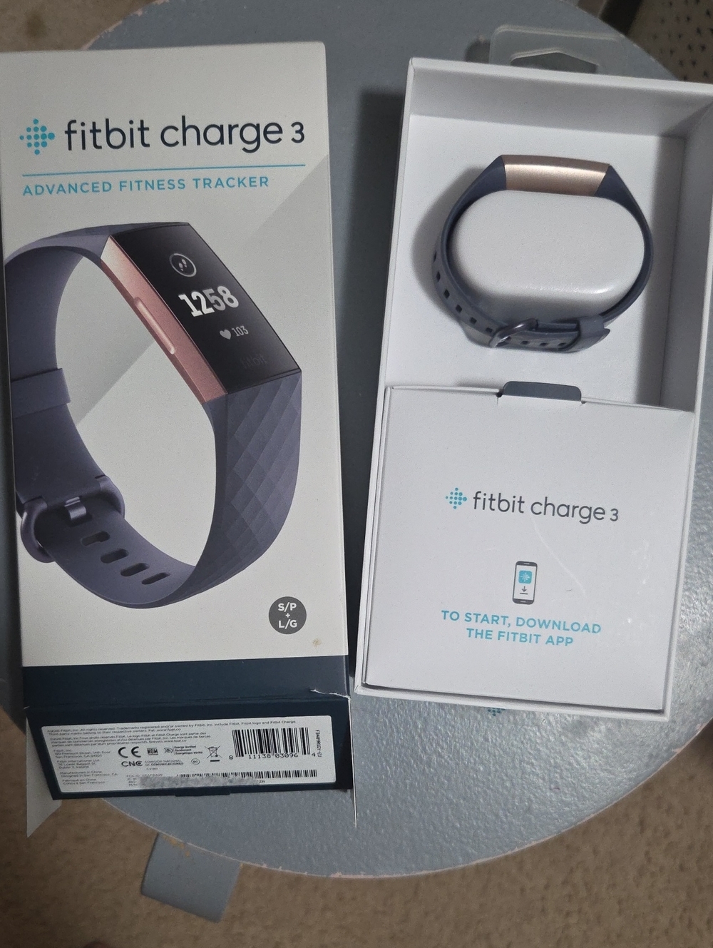 fitbit Charge 3 Rose Gold